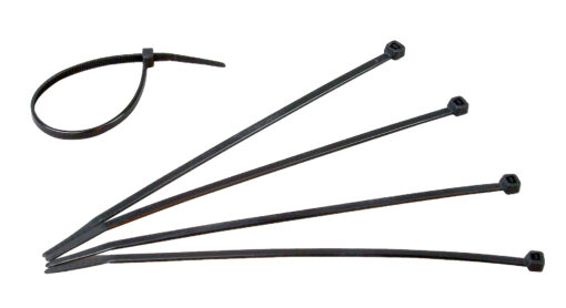 Kopp Kabelbinder, UV-und witterungsbeständig, schwarz , 200×4 ,6 mm , 50 Stück