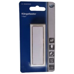 REV Klingeltaster beleuchtet 8-12V , 1,5A , weiß AP