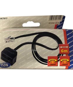 Düwi ISDN-Y-Adaper RJ45 auf 2x RJ45 , 6m