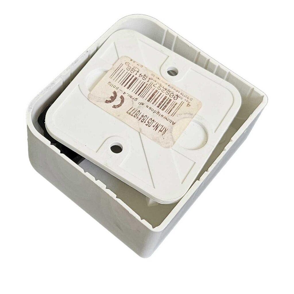 HUIXHAO 2-fach Elektrobox Aus Kunststoff – 25 Kubikzoll, Feuerfest & ETL-zertifiziert, Ideal Für Umbau & Renovierung